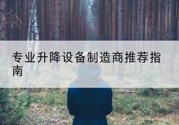 扶绥电动剪叉升降平台厂家-专业升降设备制造商推荐指南
